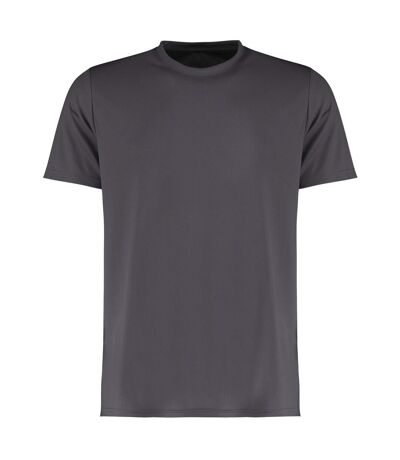 Kustom Kit Mens Cooltex Plus Wicking T-Shirt (Graphite)
