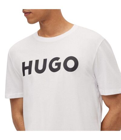 T-shirt Dulivio Homme Blanc Hugo