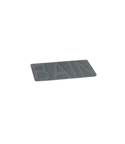 Tapis de Bain Microfibre Relief 45x75cm Anthracite
