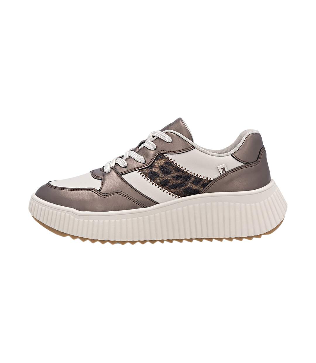 Basket Basse Cuir Rieker Rock-1