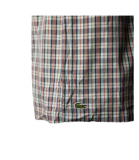 Lot de 3 boxers blanc/marine homme lacoste 7h6322 - m