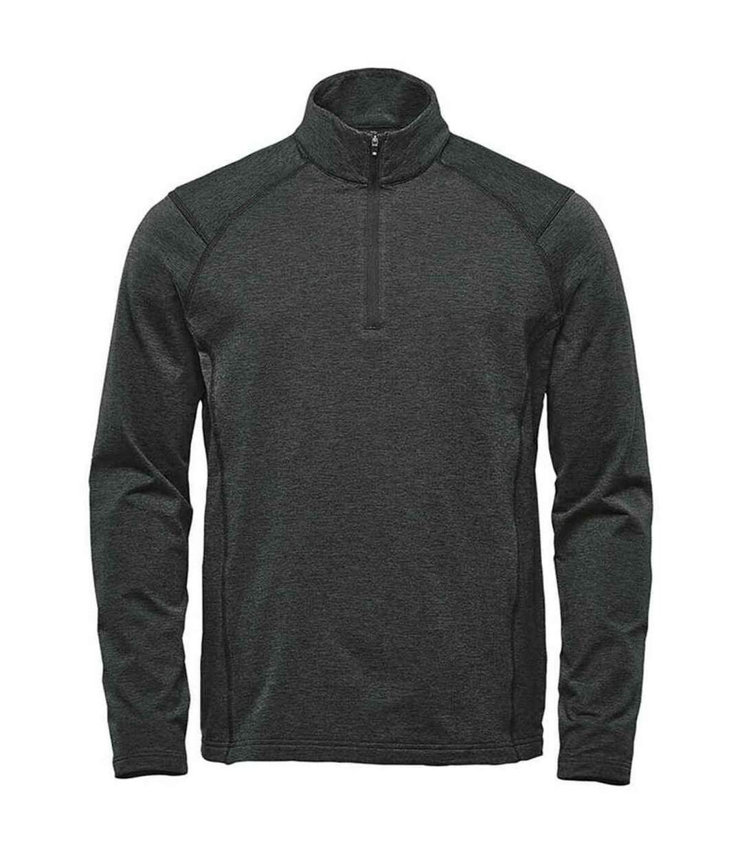 Sweat Treeline Performance Homme Noir Chiné Stormtech-1