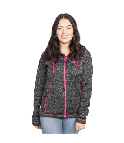 Trespass Womens/Ladies Odelia Fleece Jacket (Black Marl) - UTTP4127