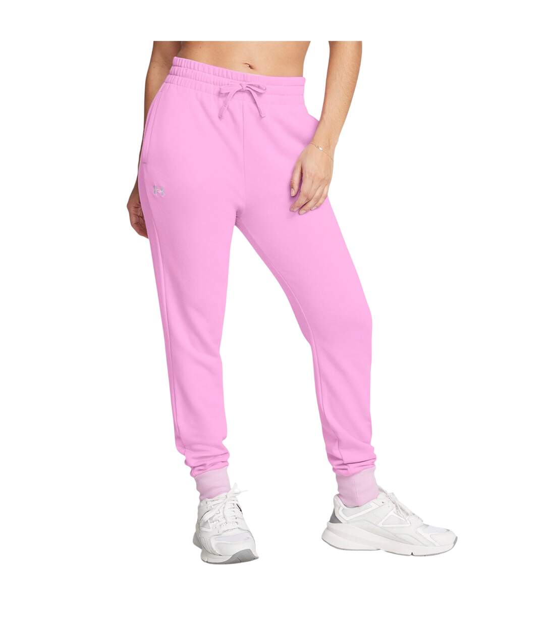 Pantalon De Jogging Rival Femme Rose Under Armour-3