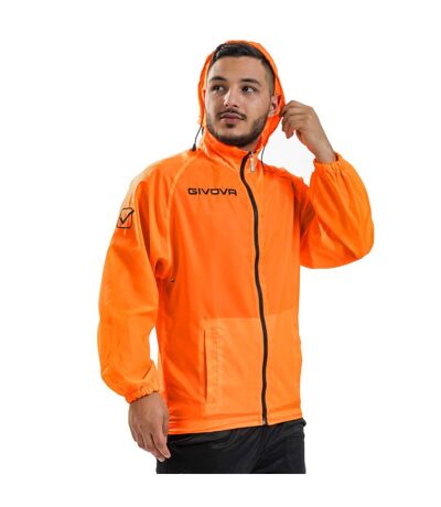 Veste Rain Basico Homme Orange Givova