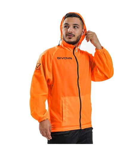 Veste Rain Basico Homme Orange Givova