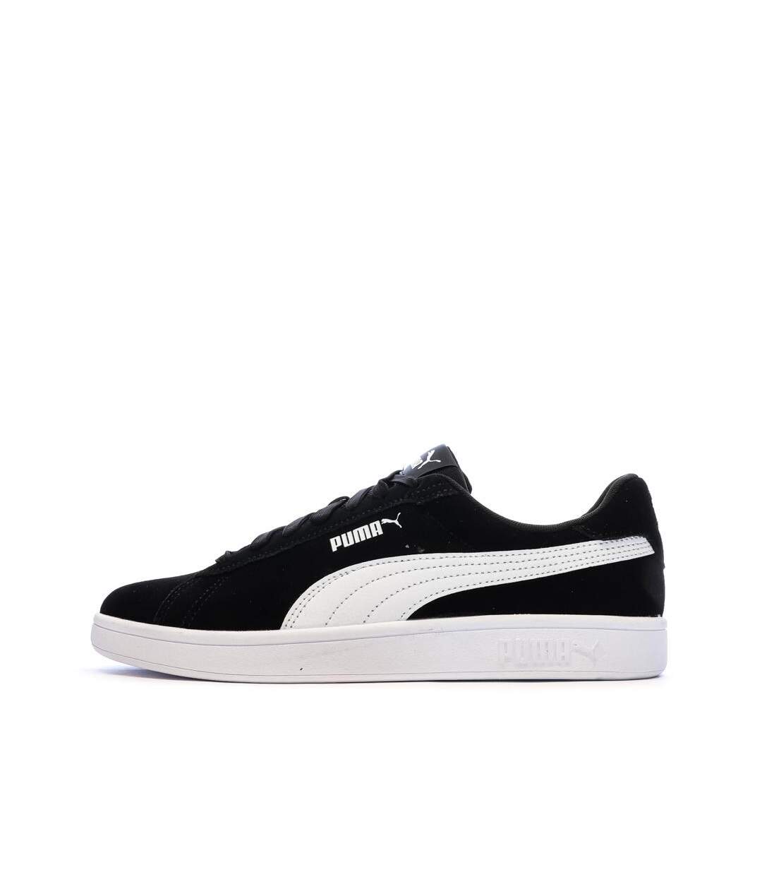Baskets noires/blanches homme puma smash 3.0-1