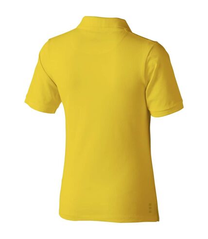 Elevate Calgary Short Sleeve Ladies Polo (Yellow) - UTPF1817