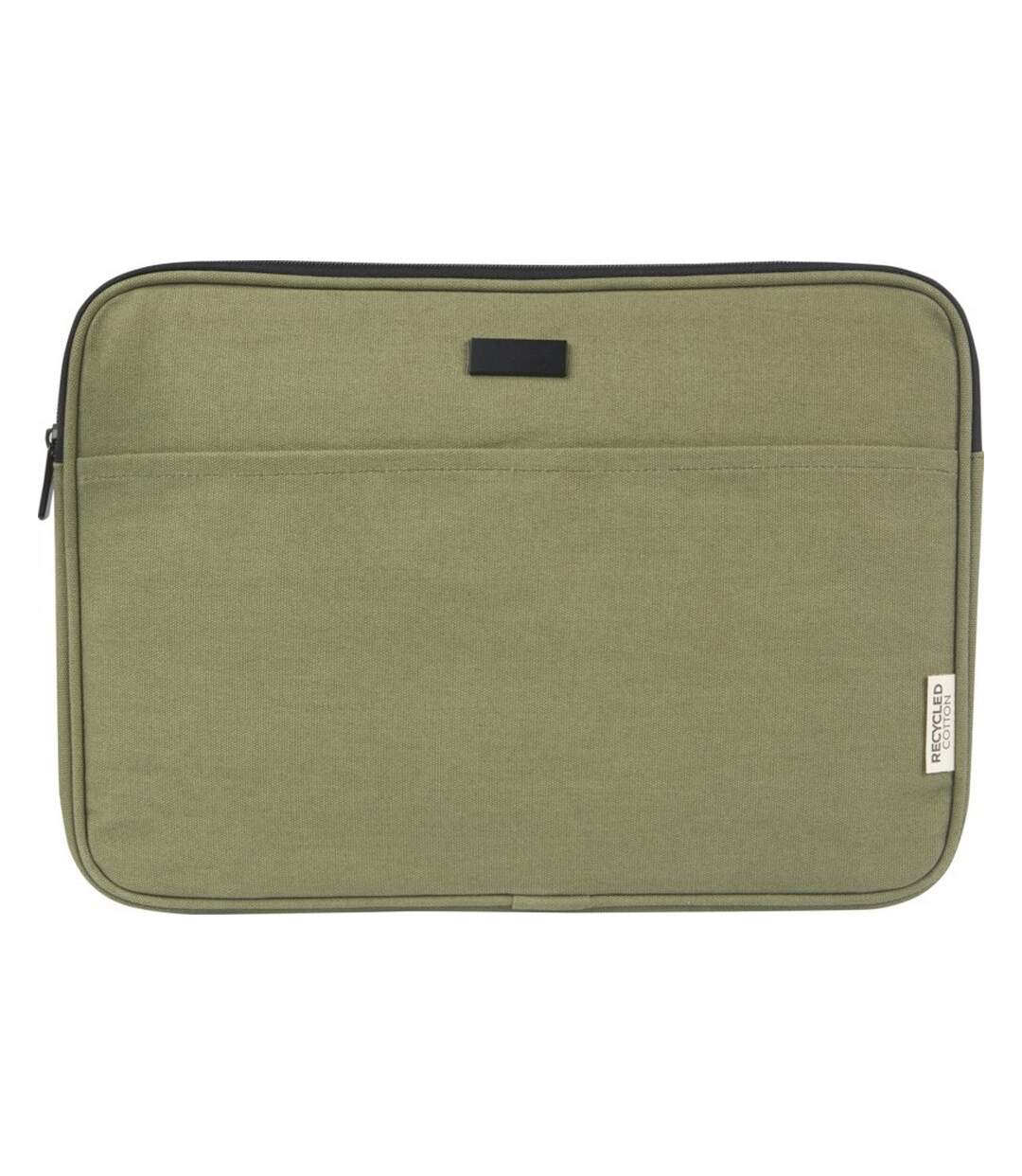 Joey canvas recycled 2l laptop sleeve one size olive Unbranded-1