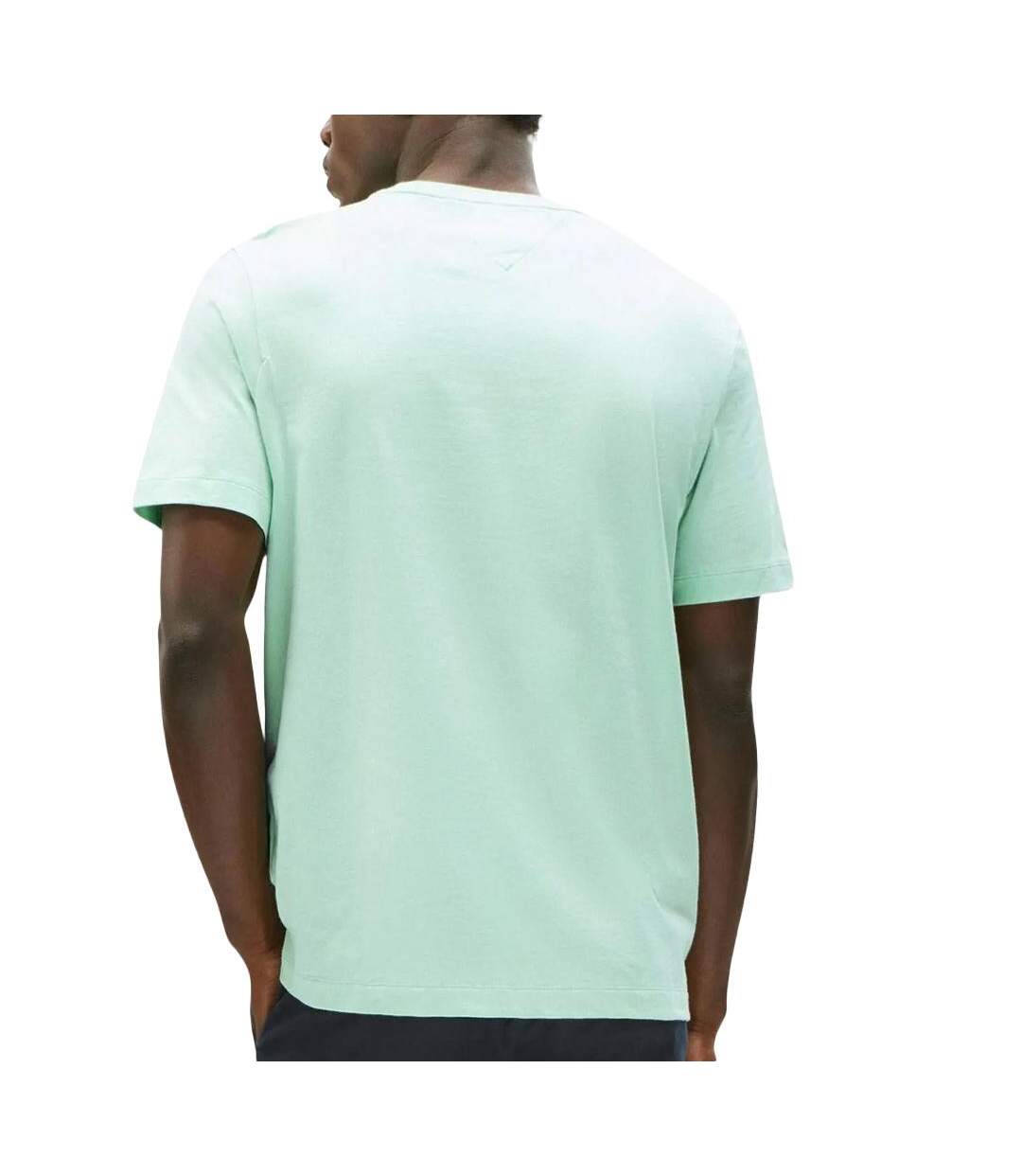 T-Shirt vert homme tommy hilfiger ess seasonal-2