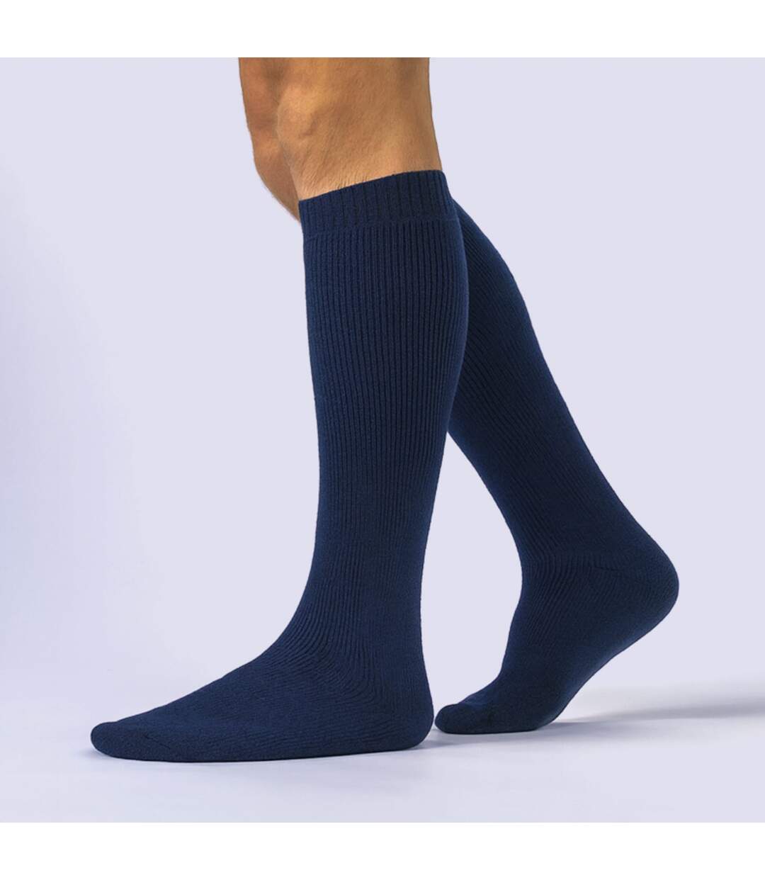 HJ Hall - Chaussettes Randonnée Homme Longues Laine Chaudes Rembourrées-3