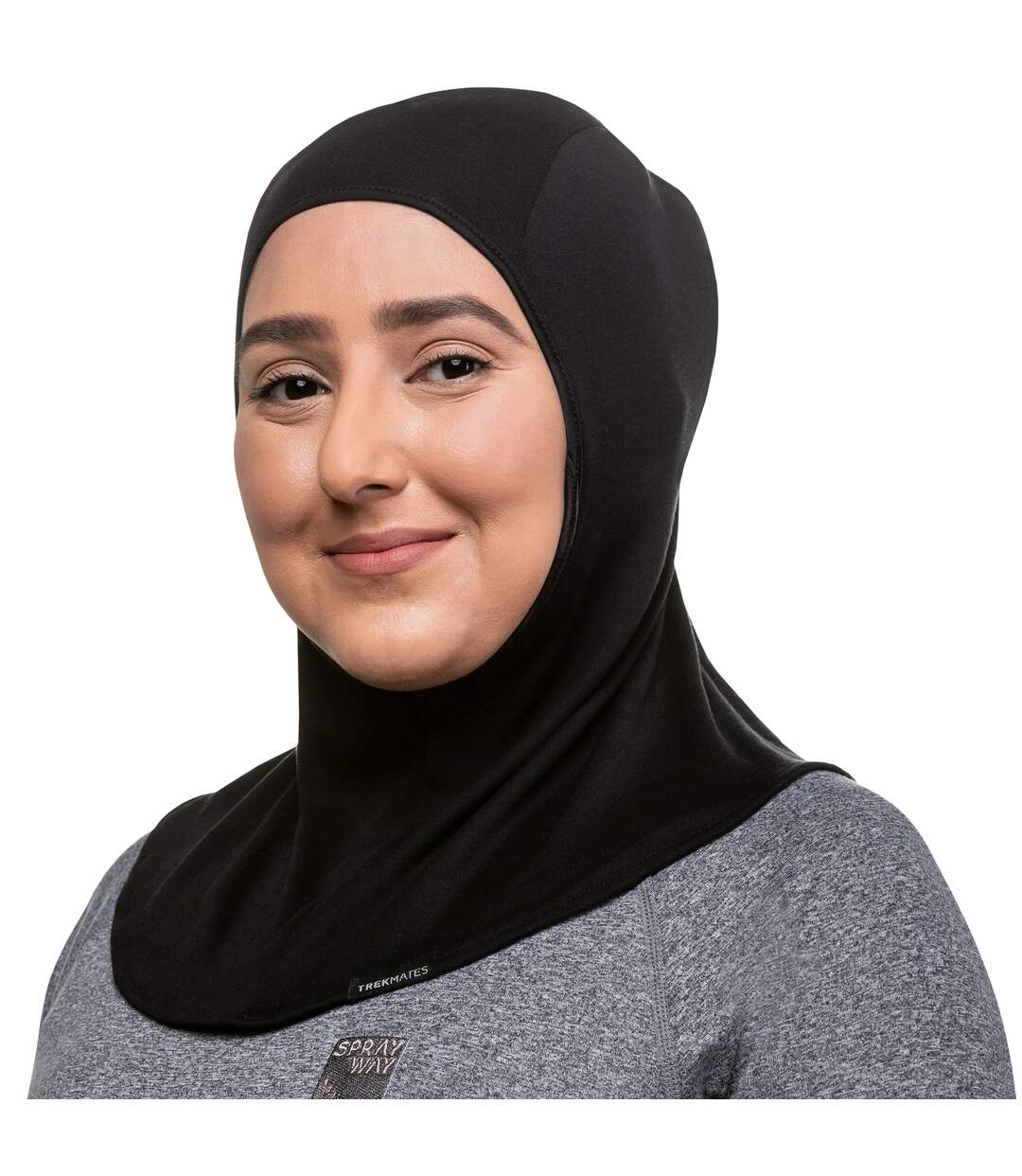 Womens Silk Hijab Liner Lightweight Breathable Thermal Hiking Outdoor Wear-3