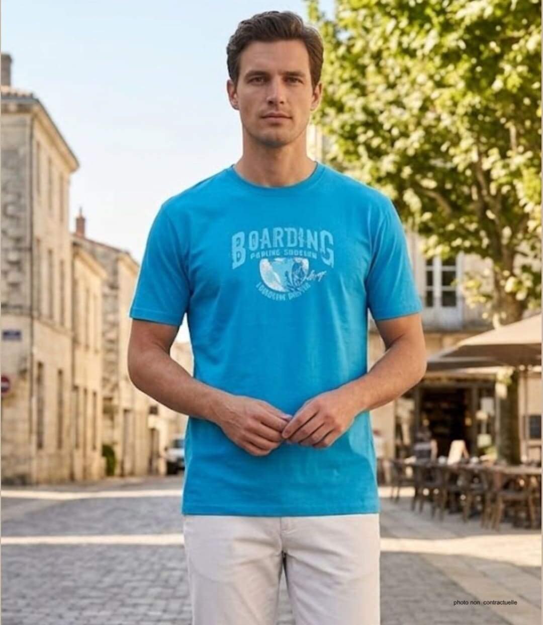 CHALLENGER SOMBRERO1 - Tee-shirt imprimé manches courtes en coton peigné ultra-doux-5