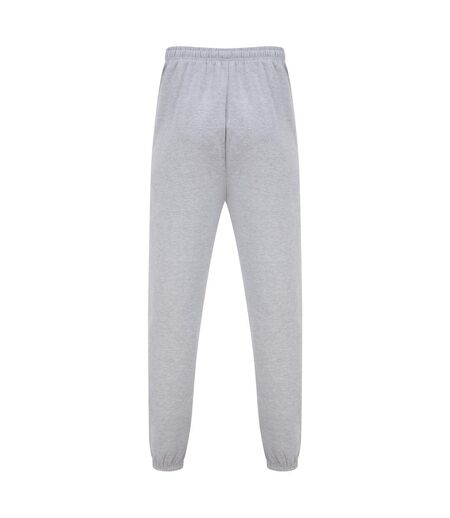 Pantalon de jogging homme gris chiné Casual Classics