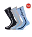 Chaussettes De Sport Adulte Bleu Noir Gris Wrangler-1
