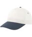 Recy five recycled polyester baseball cap white/navy Atlantis-1