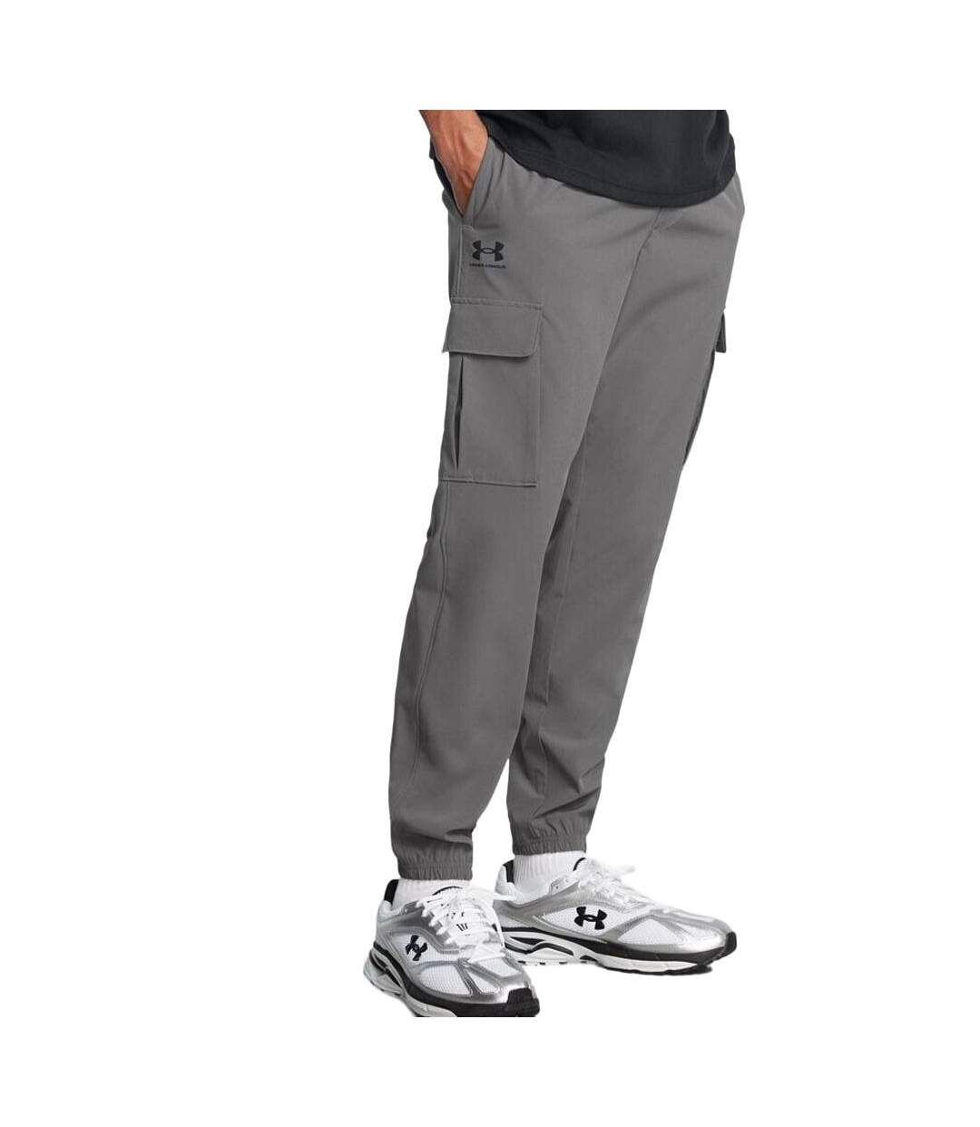 Jogging gris homme under armour unstoppable-1