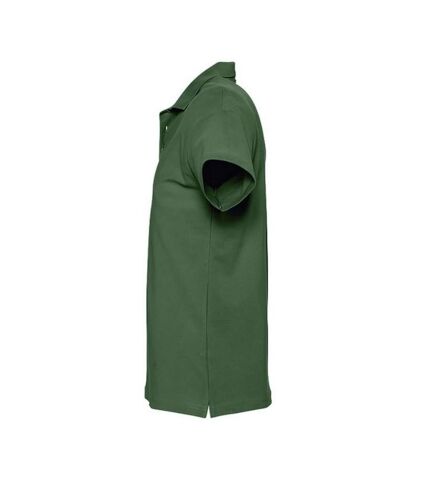 SOLS Mens Spring II Short Sleeve Heavyweight Polo Shirt (Forest Green) - UTPC320