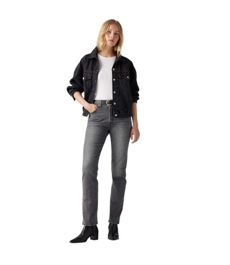 Womens/ladies 501 5 Pockets Straight Leg Jeans Swan Island Levis