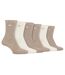 Lot de 6 jolies chaussettes festonnées en bambou pour femme-3