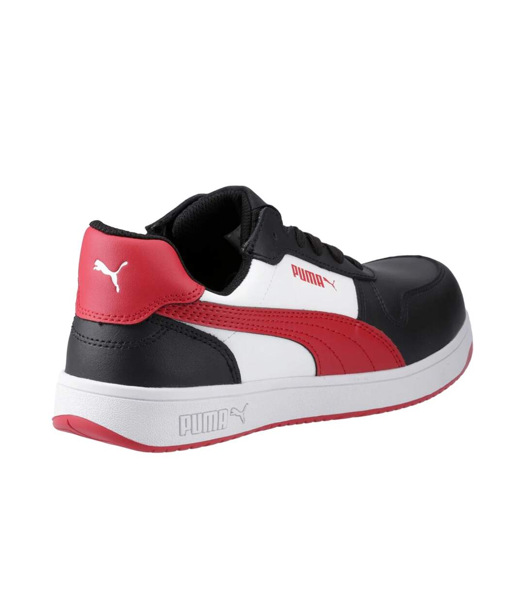 Baskets de sécurité frontcourt homme noir / blanc / rouge Puma Safety-2