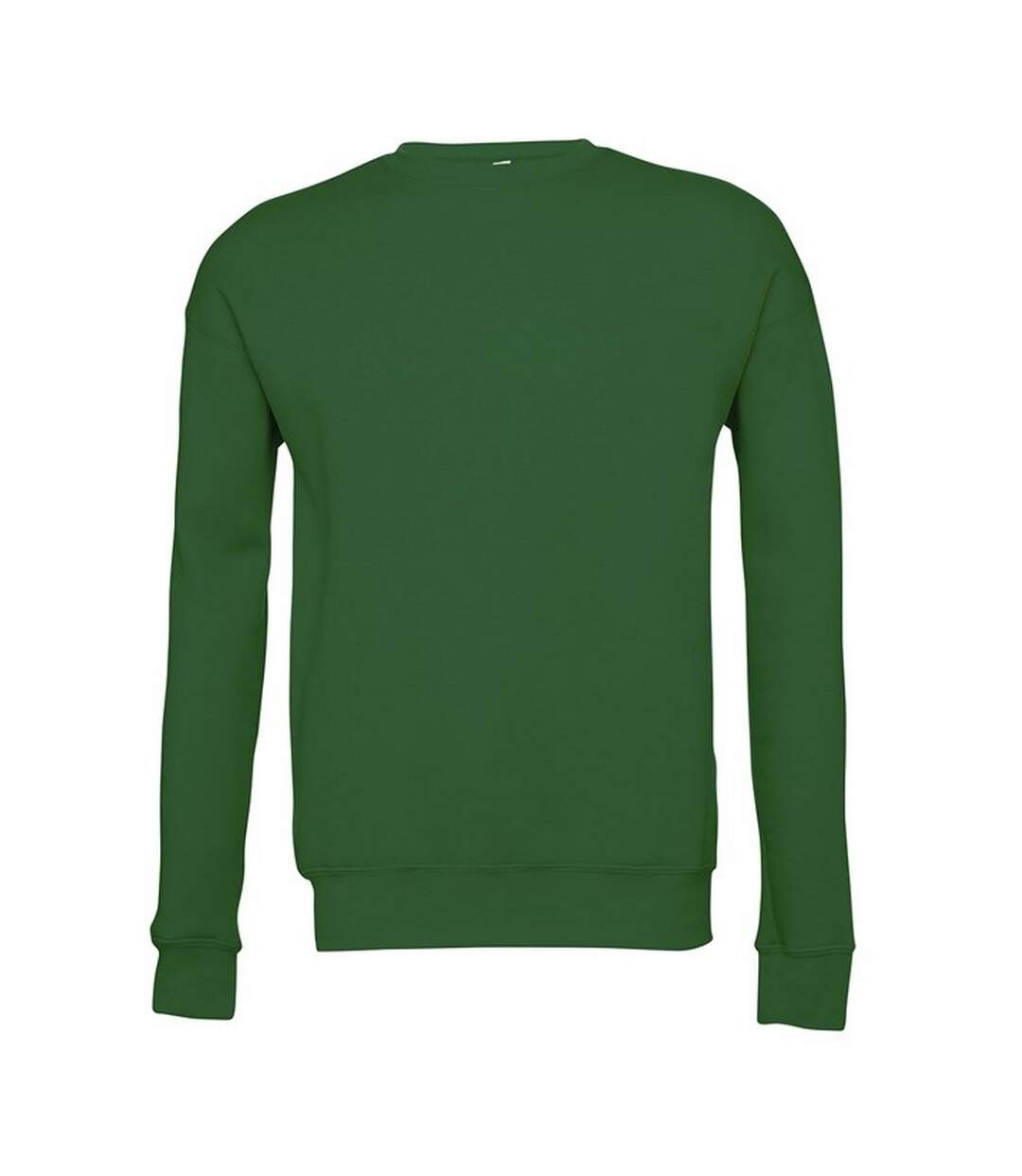 Sweat classic adulte vert Bella + Canvas