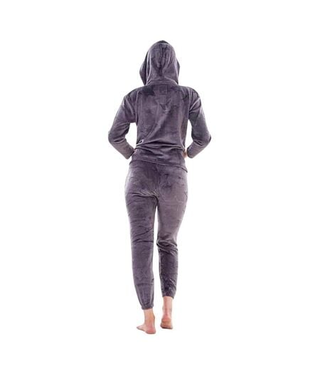 Ensemble De Pyjama Long Motif/style Étoile Femme Charbon Keanu