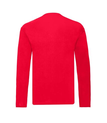 T-shirt iconic classic homme rouge Fruit of the Loom