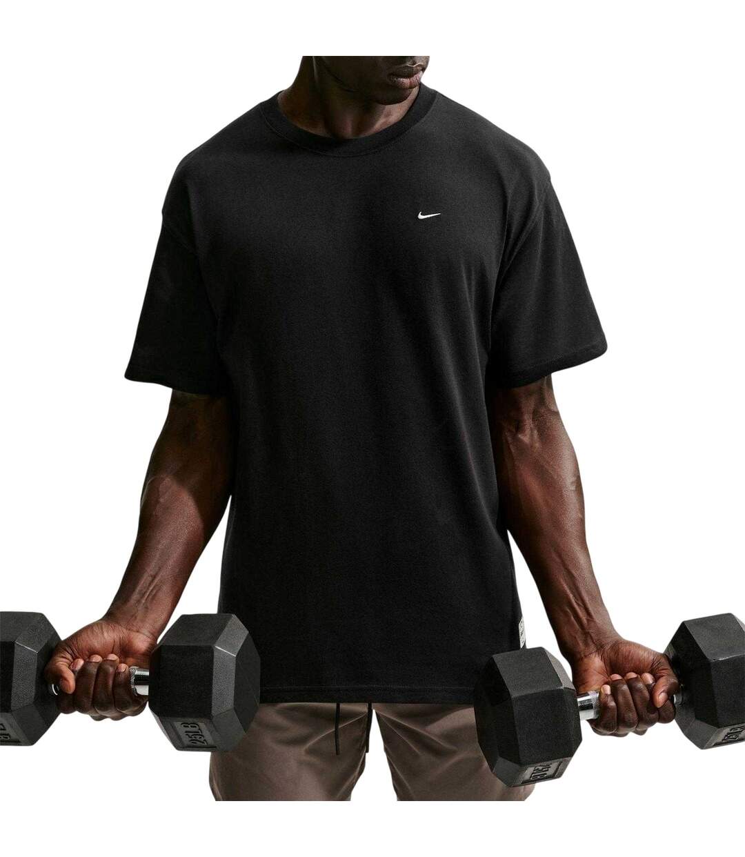 Mens Logo T-shirt Black Nike-2