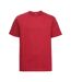 T-shirt Homme Rouge Classique Russell-1