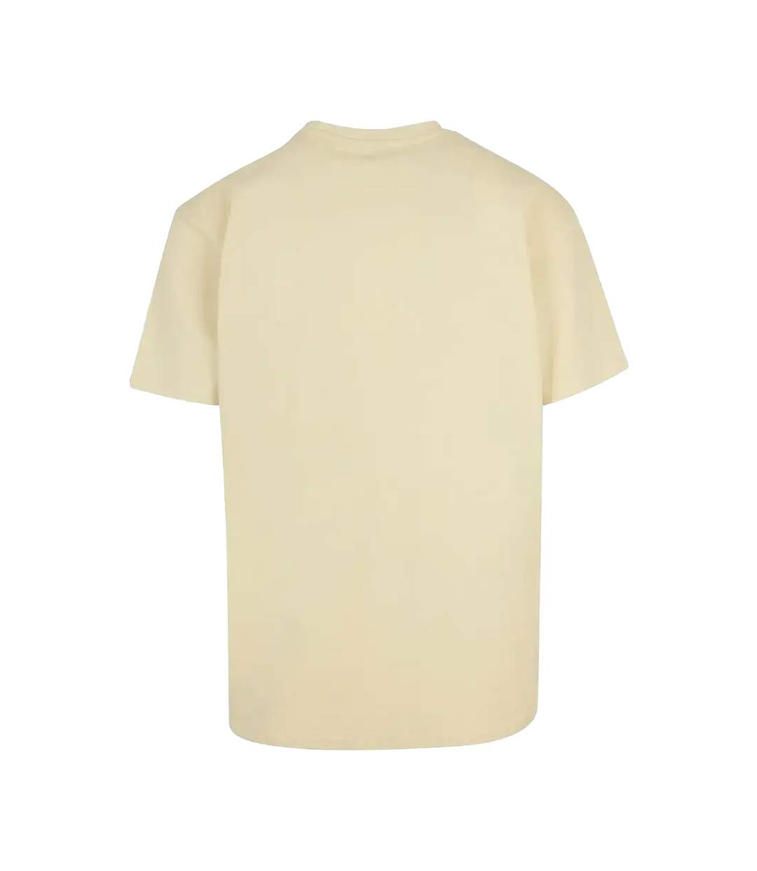 Mens Los Angeles College Oversized T-shirt Jaune Tendre Mister Tee-2