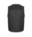 Mens Quilted Polyester Lightweight Gilet Black Howick-2