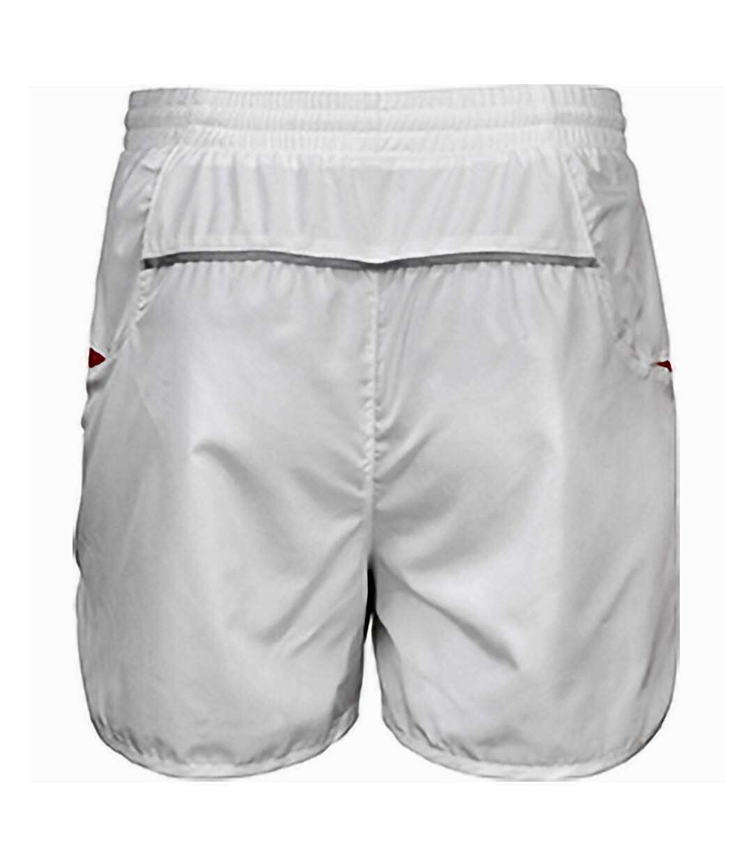 Short de sport homme blanc/rouge Spiro