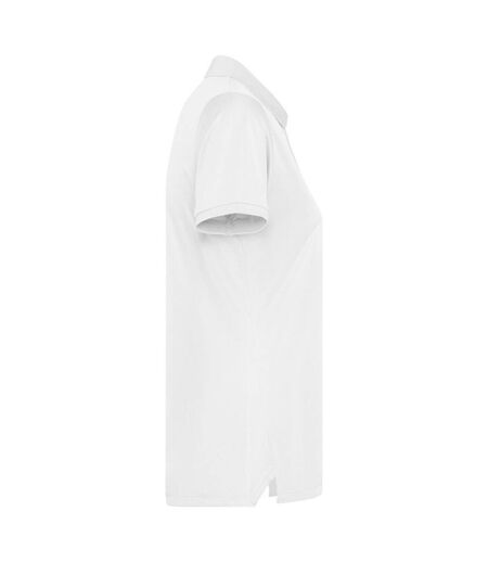 Polo Manches Courtes Tormo Femme Blanc Roly