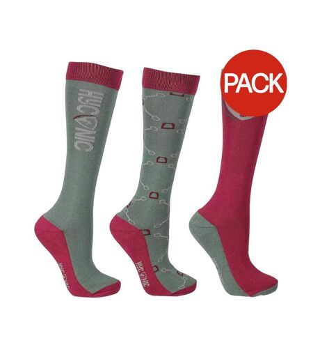 Chaussettes Adulte Violet Vert HYCONIC