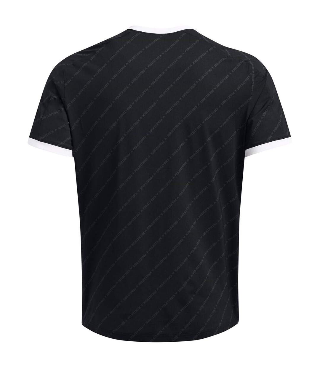 T-shirt Rugby Project Rock Homme Noir Under Armour-2