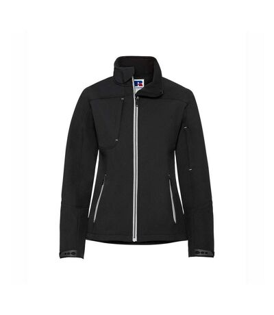 Russell Womens/Ladies Bionic Soft Shell Jacket (Black)