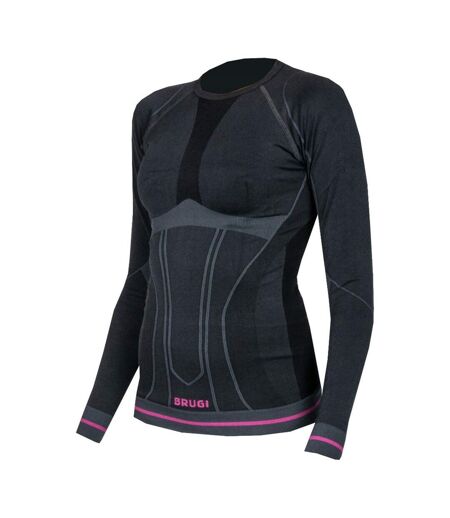Haut Thermique 2rar Femme Noir Brugi
