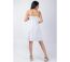 Robe coupe courte MAXINE unie blanc Coton Du Monde-4