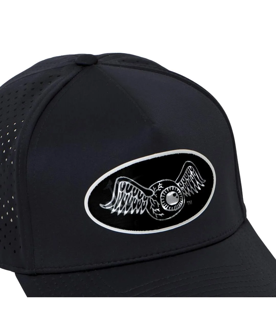 Casquette 6 panneaux filet en mesh écusson hologramme Sport Vondutch-3