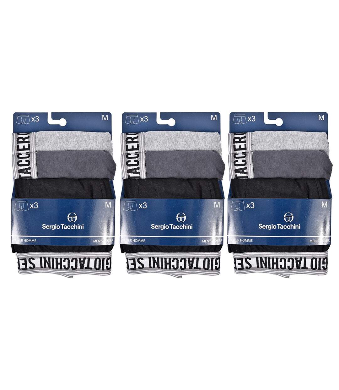 Boxer SERGIO TACCHINI X9 Pack de 9 Boxers 0590-3