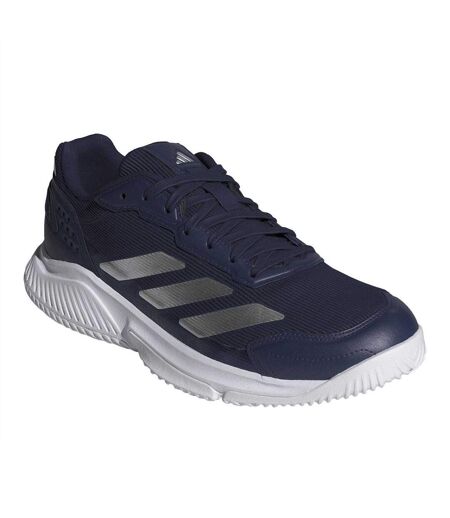 Mens Courtquick Logo Padel Shoes Blue Adidas