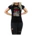 Disney T-shirt en coton pour femme/femme (Noir) - UTBI45399-3