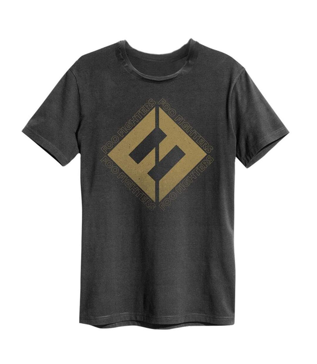 T-shirt Concrete & Gold Adulte Charbon Amplified-1