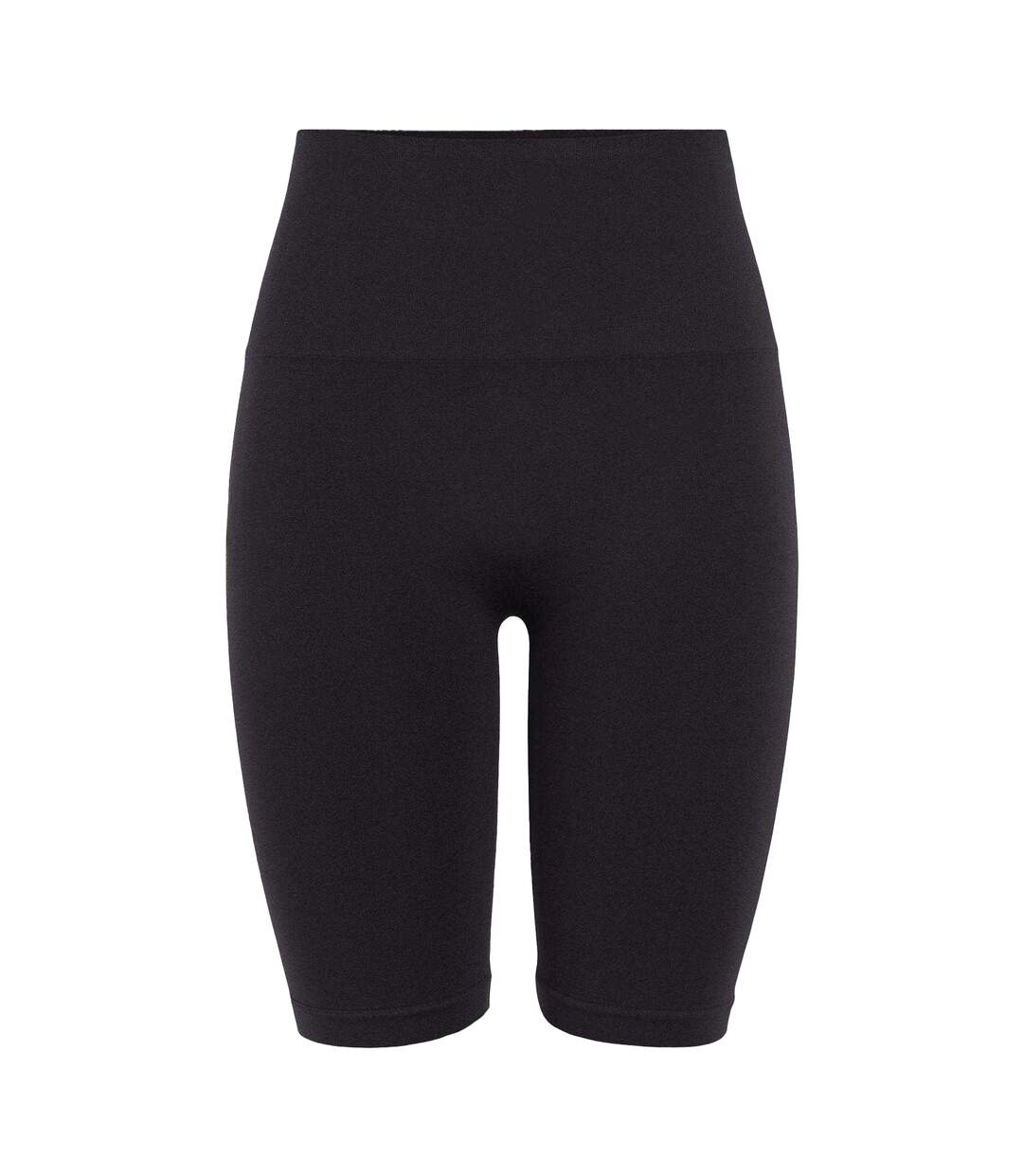 Cuissard De Cyclisme Motif/style Sans Coutures Imagine Femme Noir Pieces-2