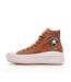 Baskets marrons femme converse all star move platform-1