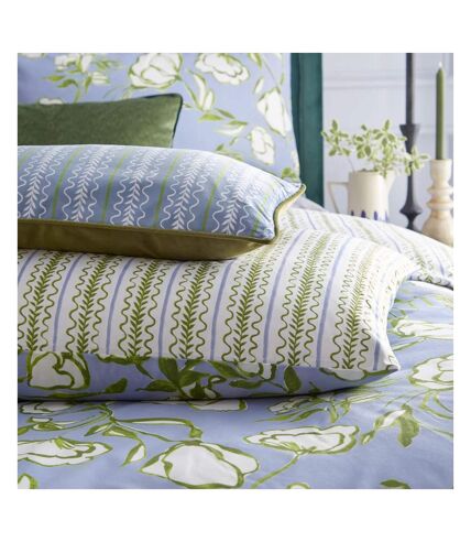 Albera floral duvet cover set french blue Wylder