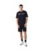 T-shirt Motif/style Logo Homme Noir Champion-4