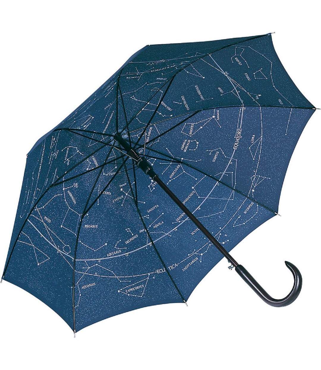 Parapluie standard constellation étoiles - FP3330A - Bleu marine-1