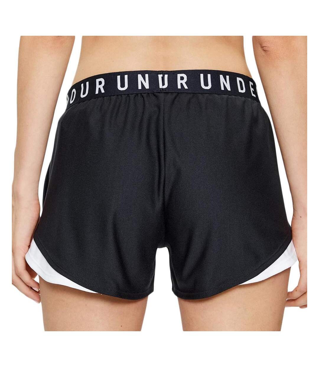 Short Noir Femme Under Armour Ua Play Up 3.0 - L-2